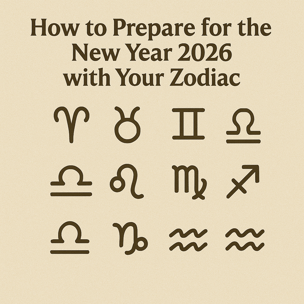 How to Prepare for the New Year 2026 with Your Zodiac