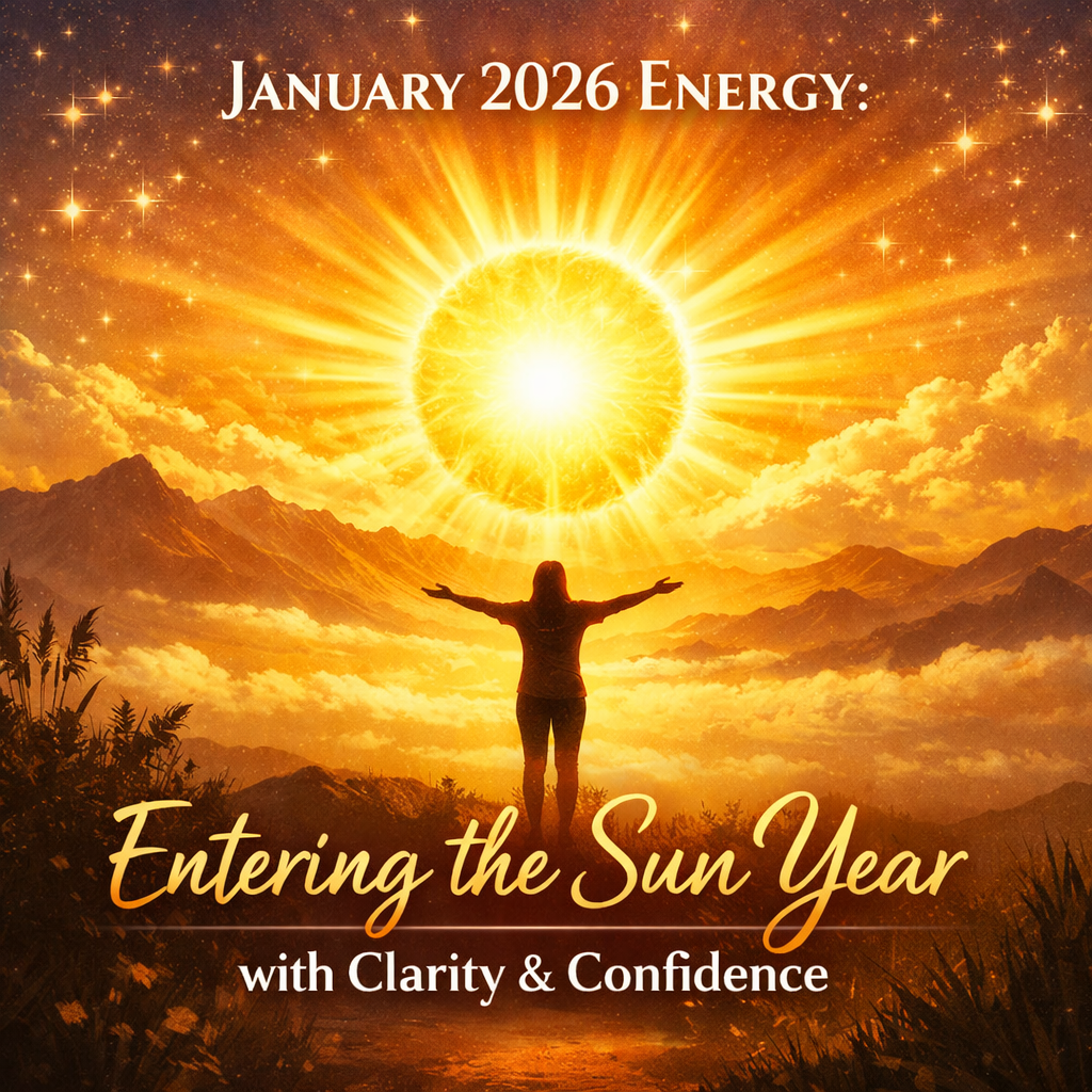 January 2026 Energy: Entering the Sun Year with Clarity Confidence