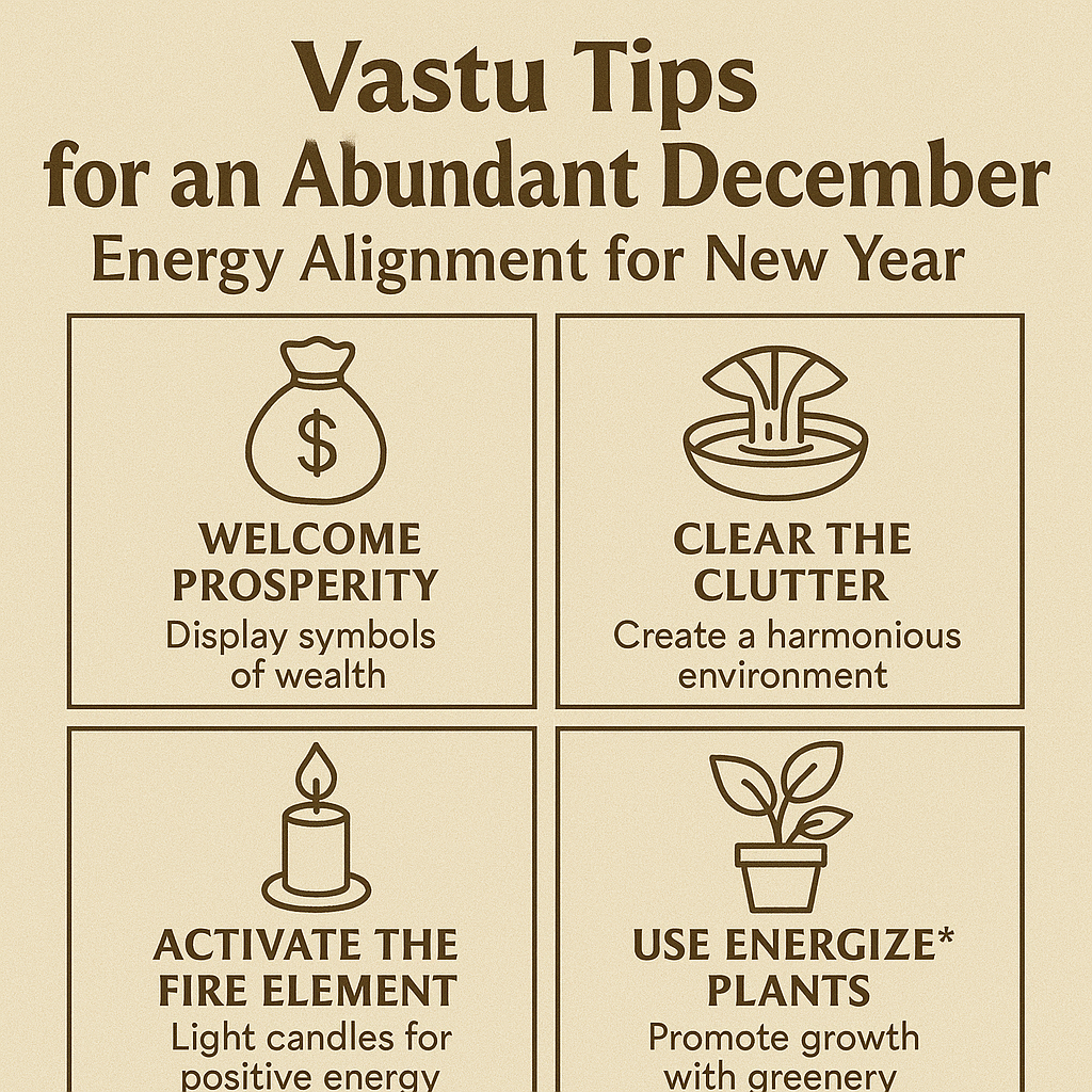 Vastu Tips for an Abundant December: Energy Alignment for New Year