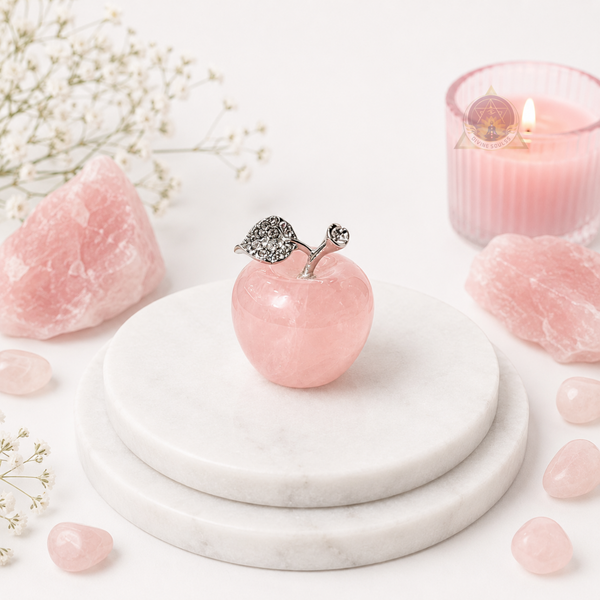 Adam & Eve Love Apple – Rose Quartz