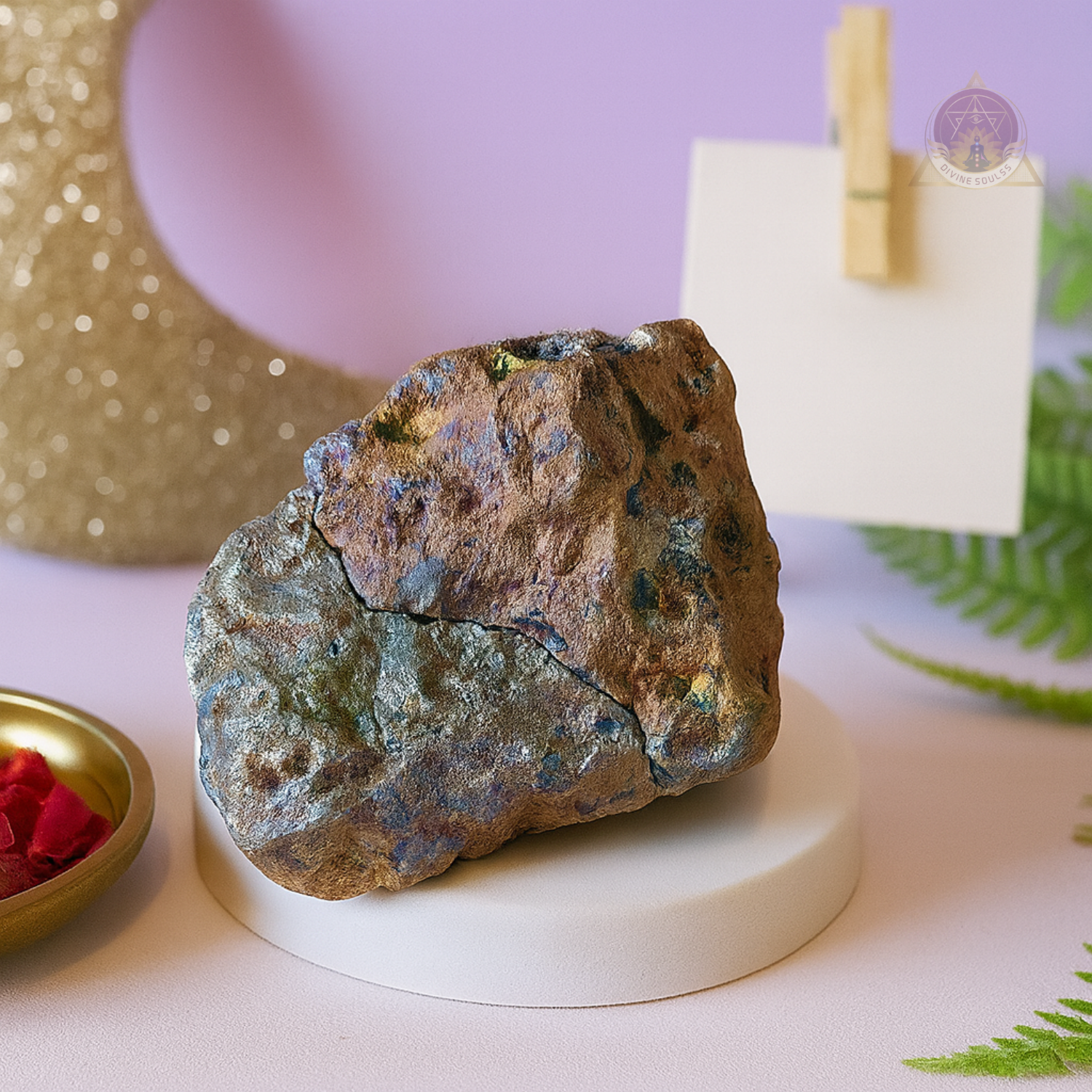 Aura Quartz Wish Manifestation Cave - 165 grams