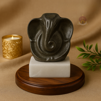 Divine Ganesha Pyrite Energy Protector