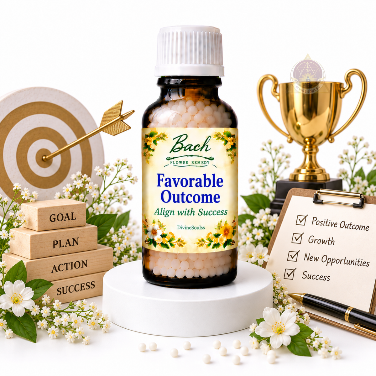 Favorable Outcome Bach Flower Remedy