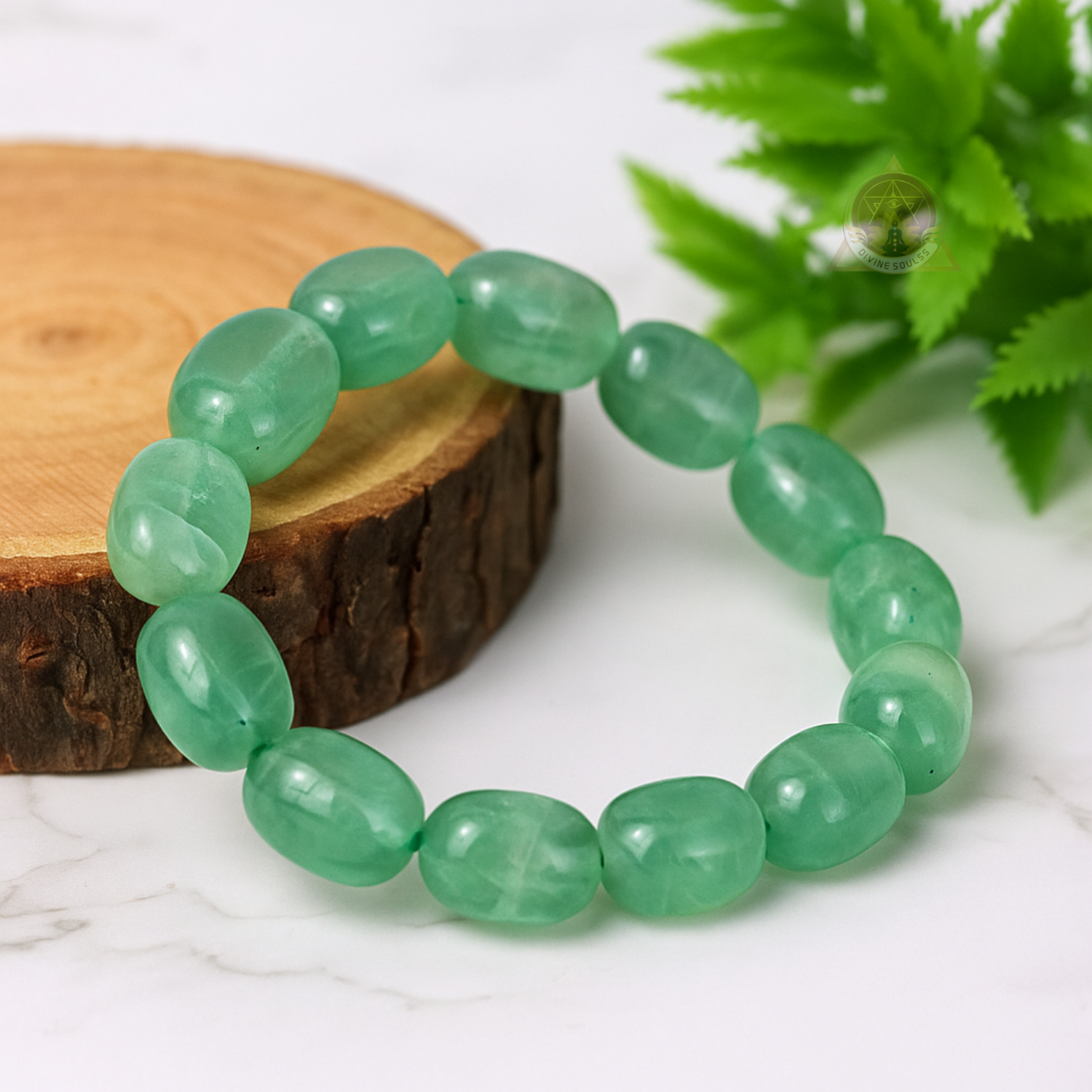 Emotional Balance - Green Fluorite Bracelet