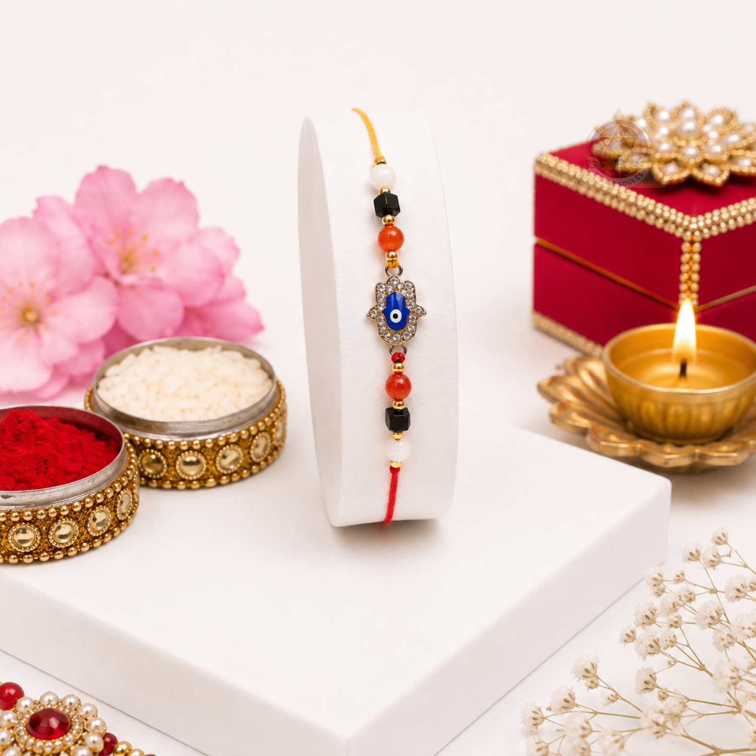 Hamsa Blessing Rakhi