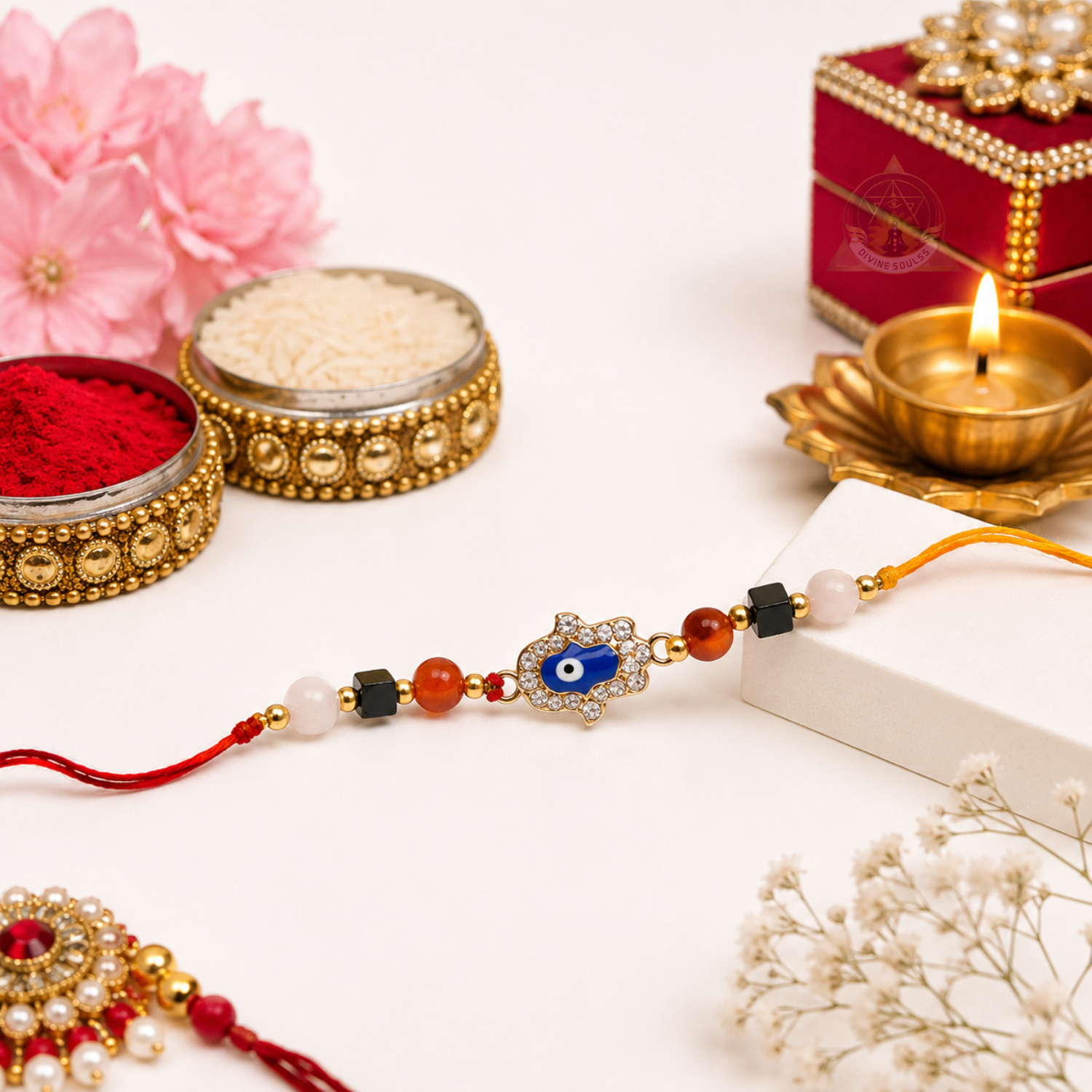 Hamsa Blessing Rakhi