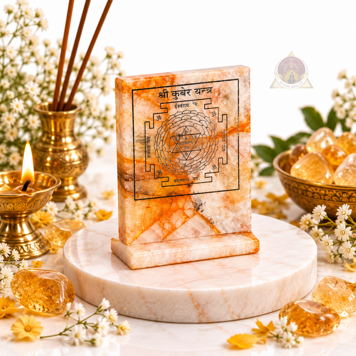 Kuber Yantra – Citrine