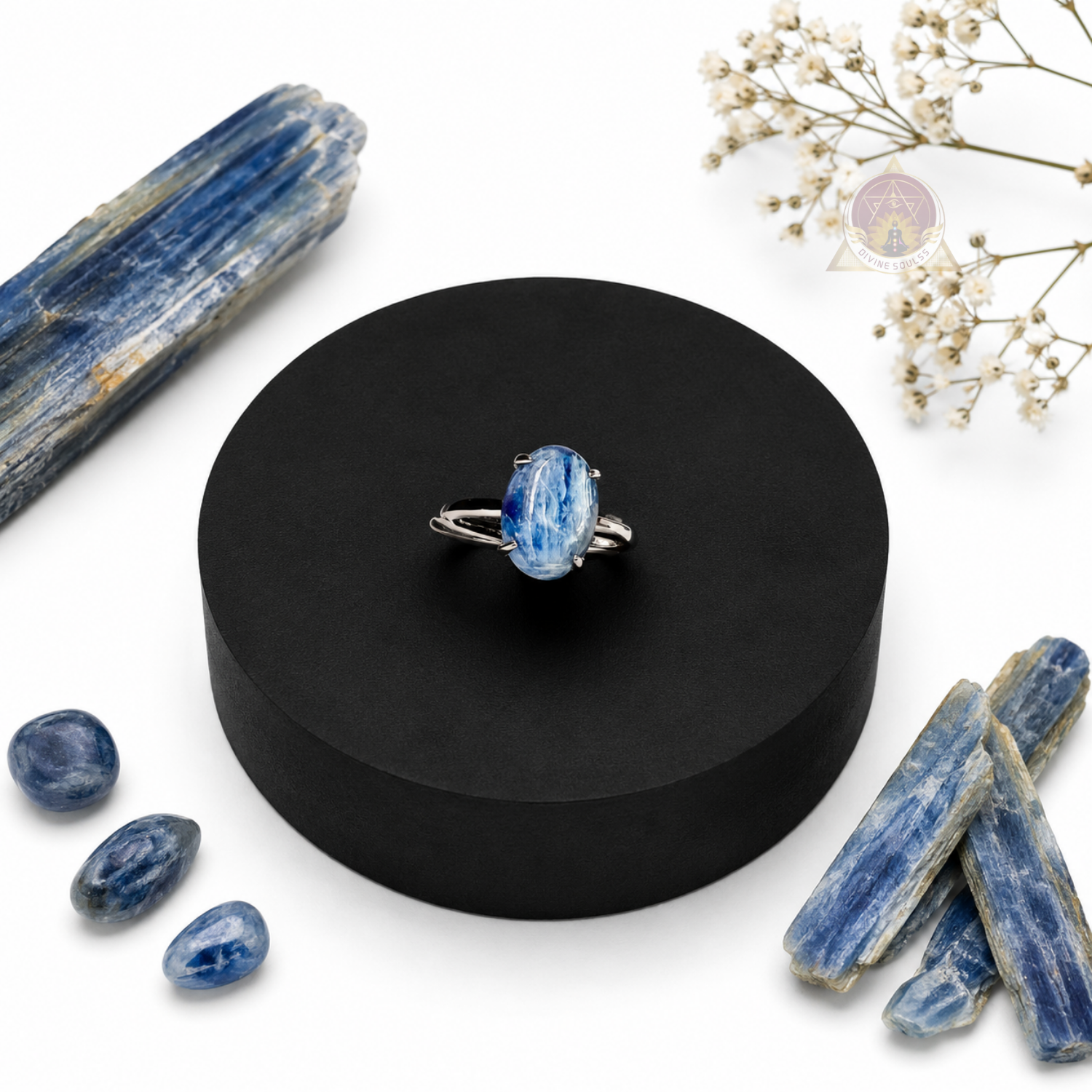 Communication Ring – Kyanite Ring