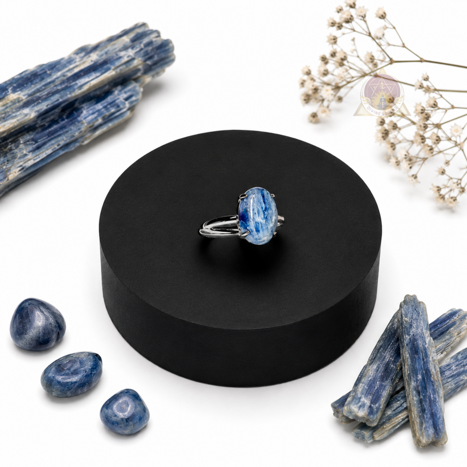 Communication Ring – Kyanite Ring