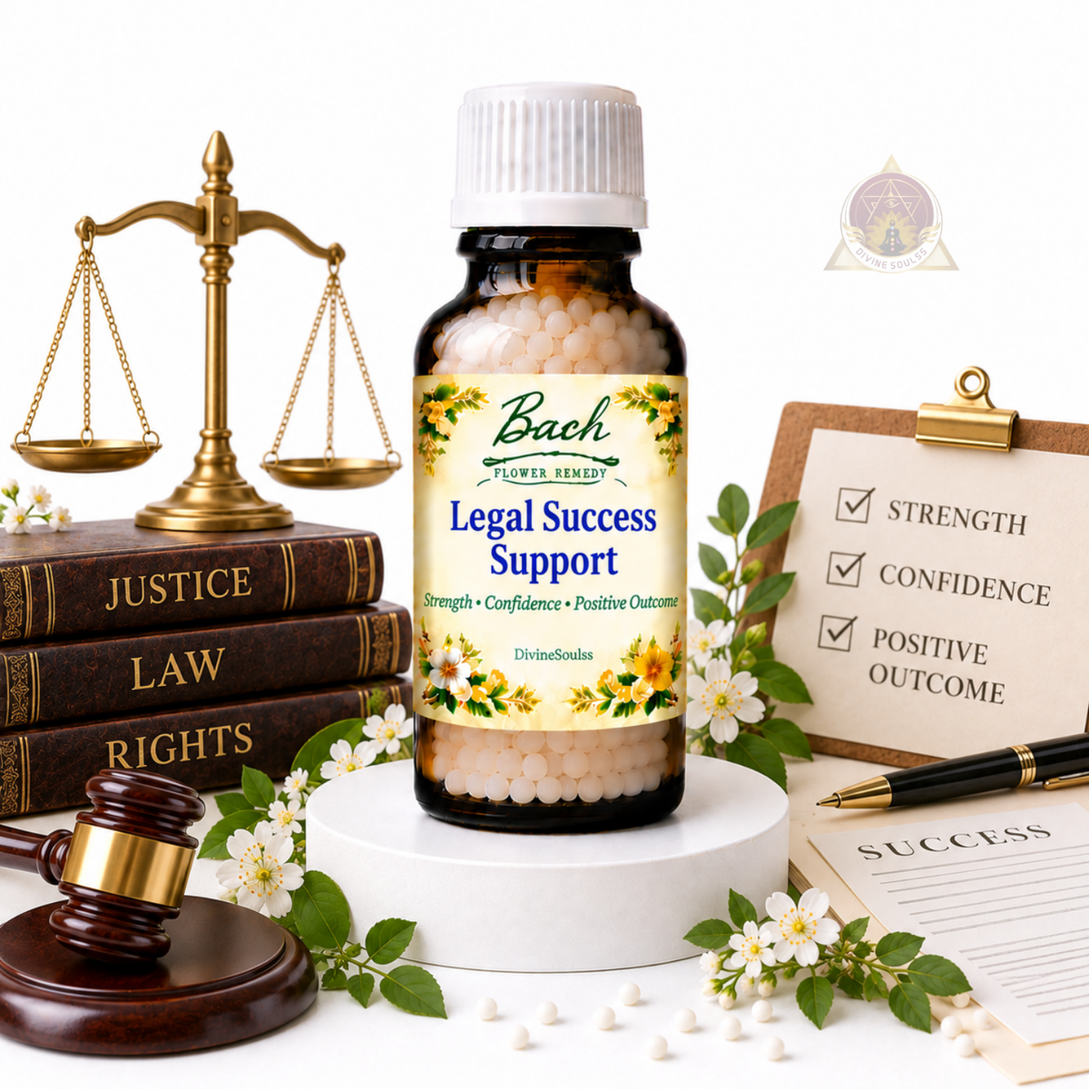 Legal Success Support Bach Flower Remedy