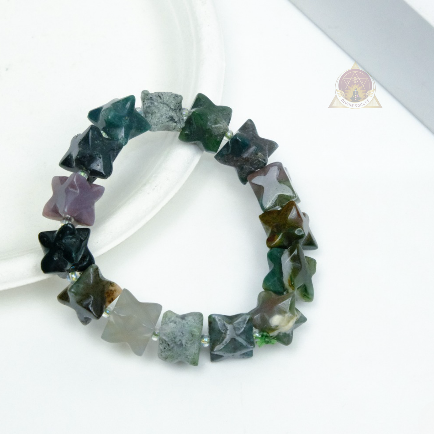 Overcome Challenges - Merkaba Blood-Stone Bracelet