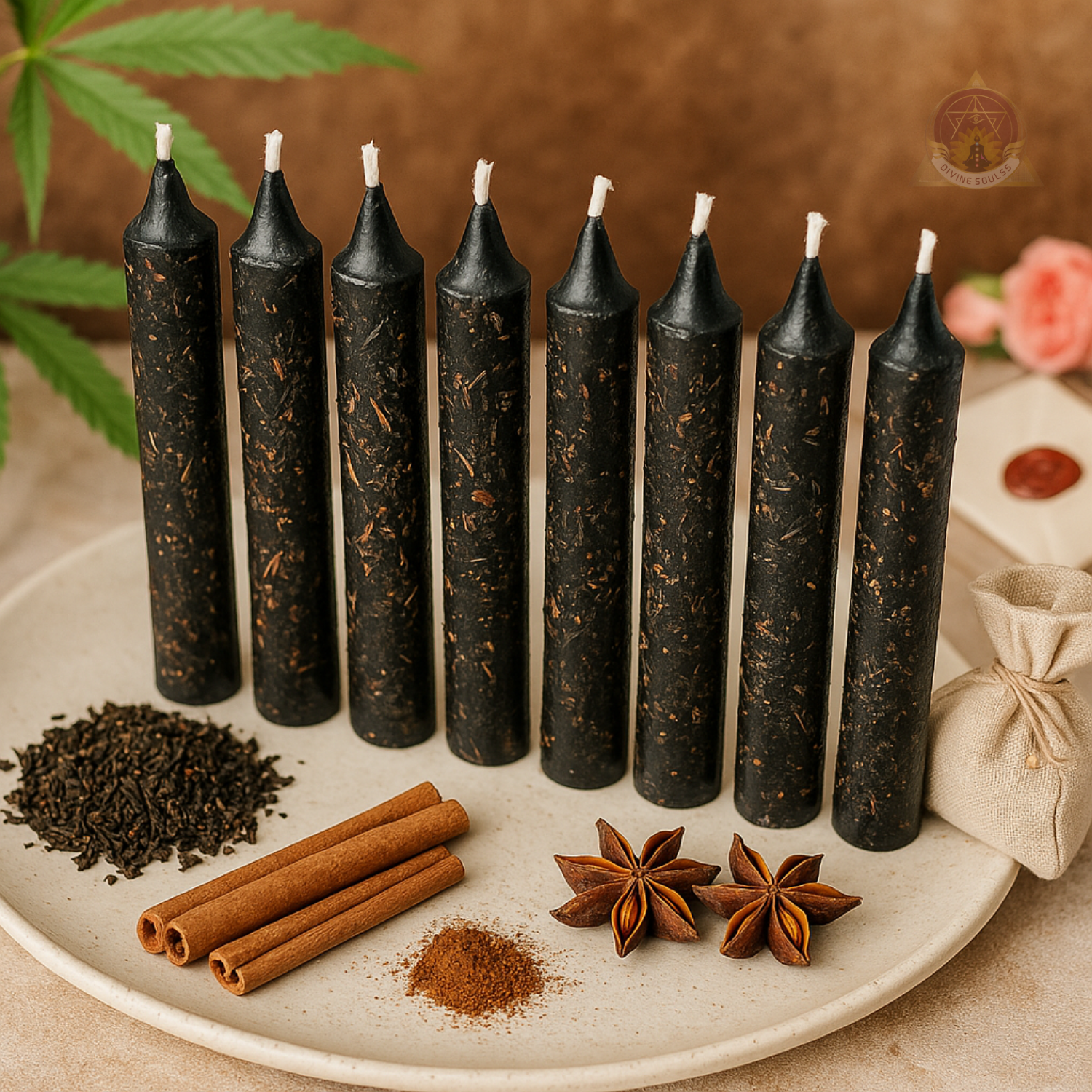 Negativity Block Candle Set of 9