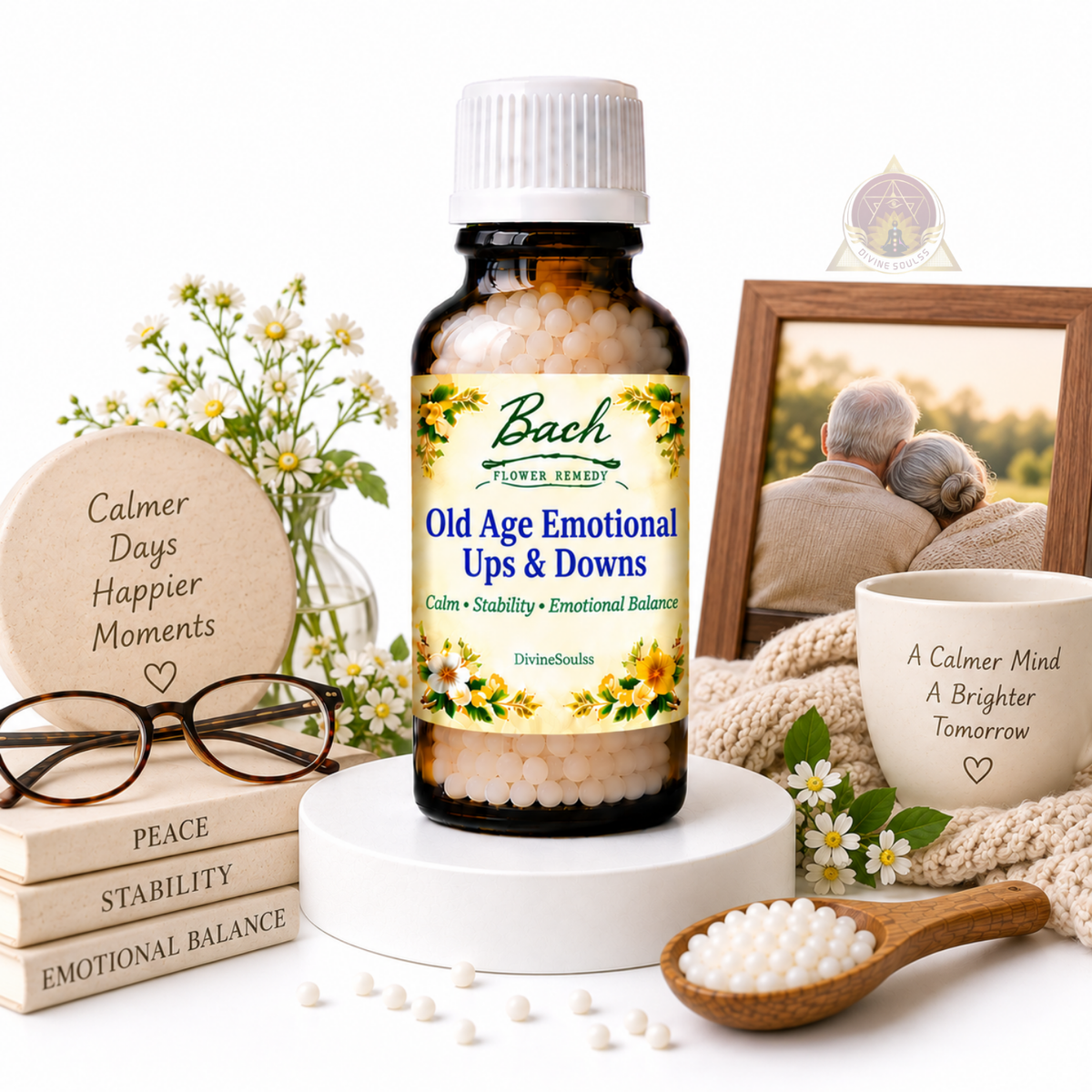 Old Age Emotional Ups & Downs Bach Flower Remedy