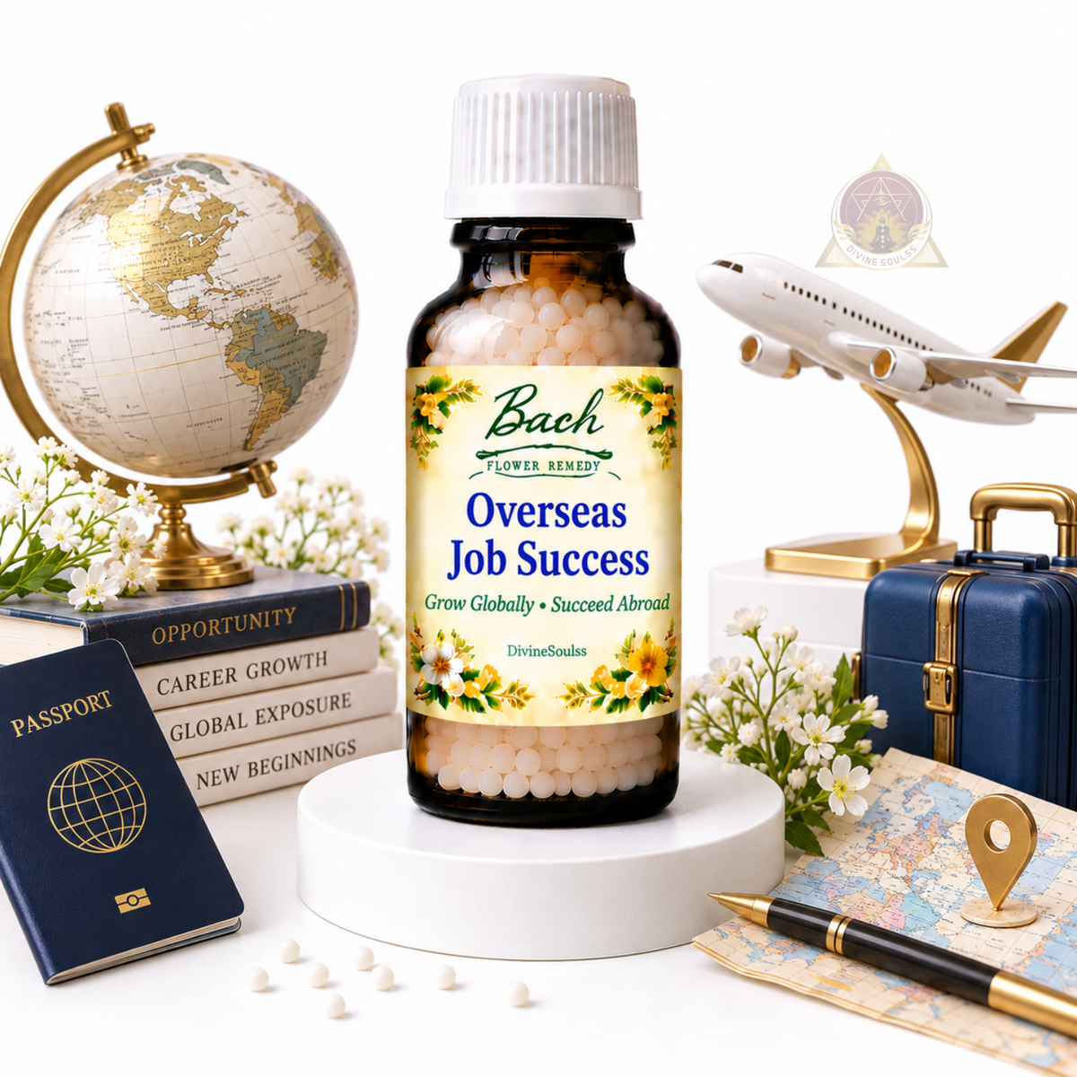 Overseas Job Success Bach Flower Remedy