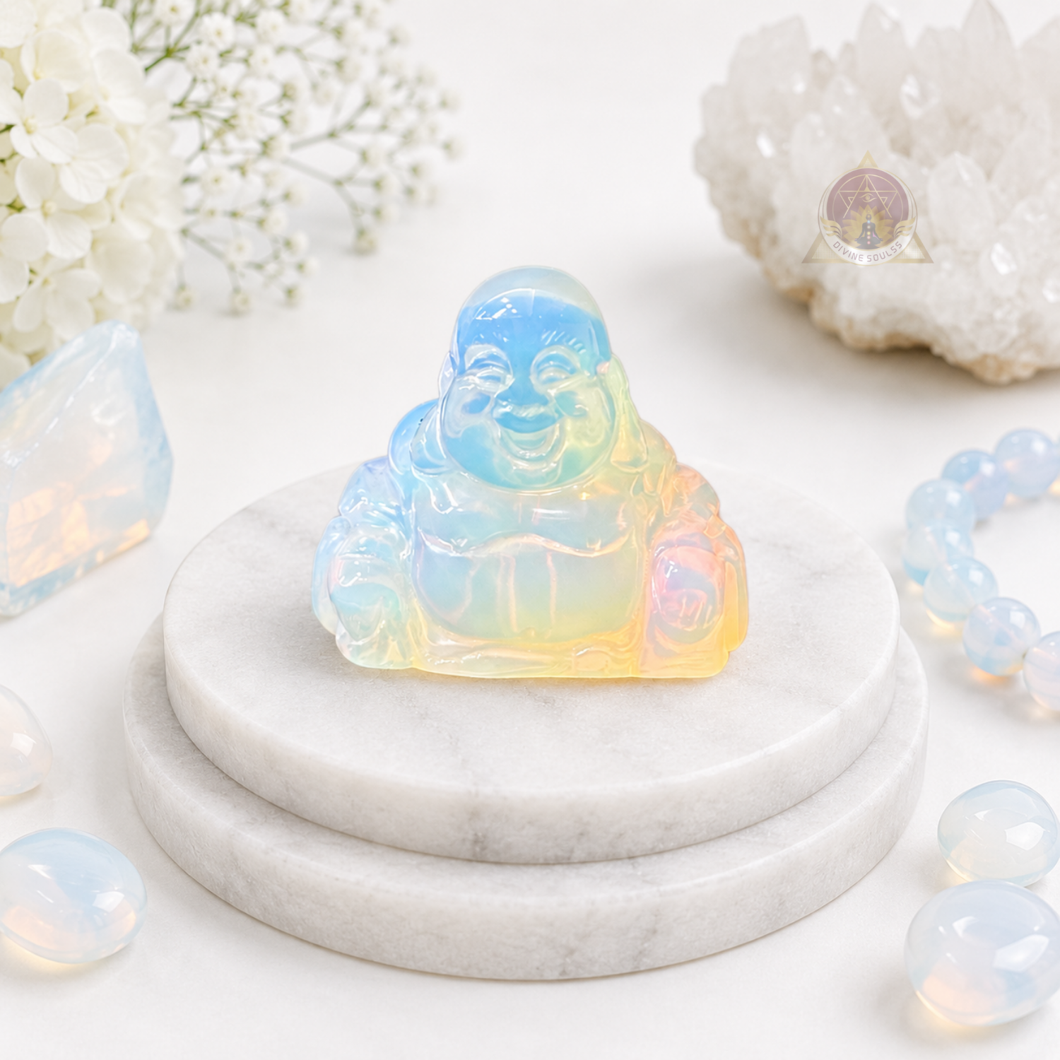 Positive Aura Buddha – Opalite