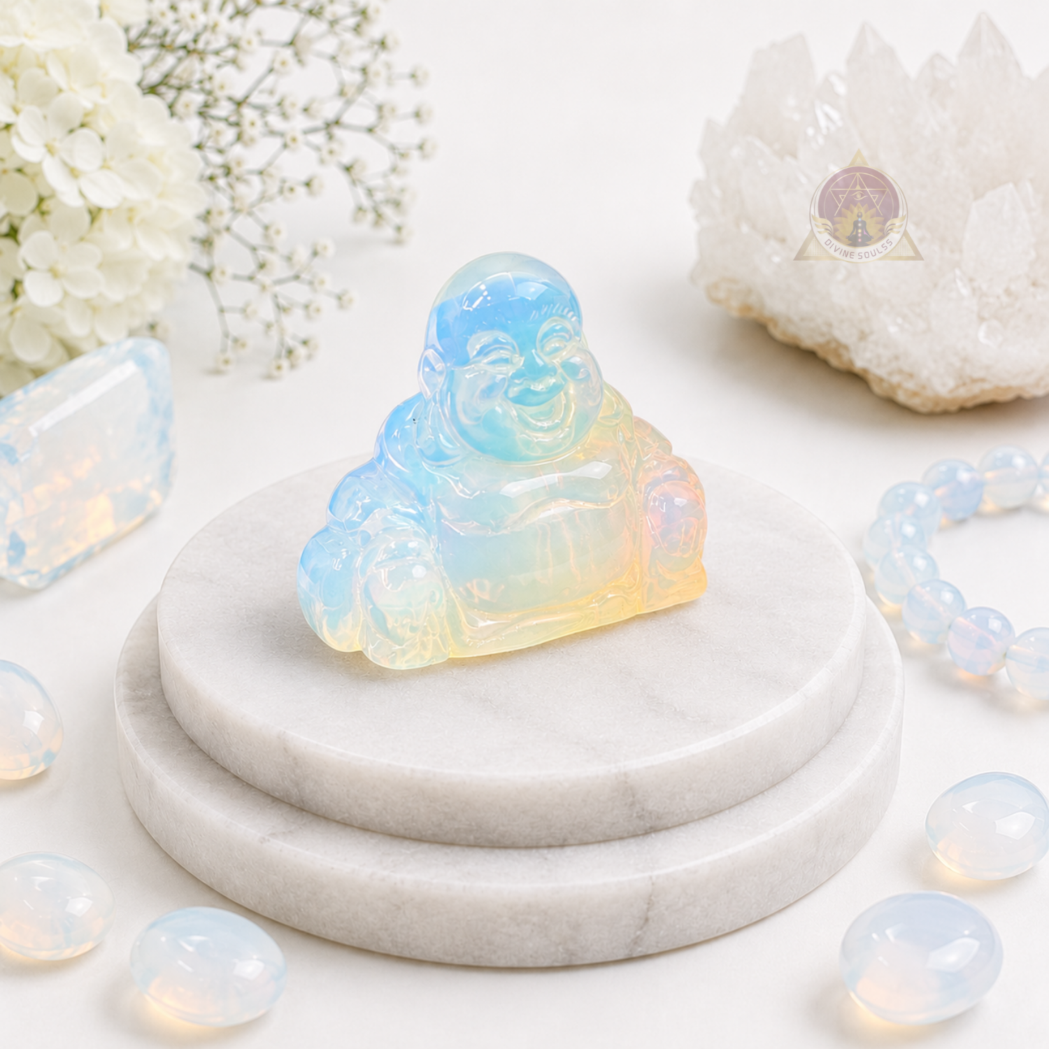 Positive Aura Buddha – Opalite