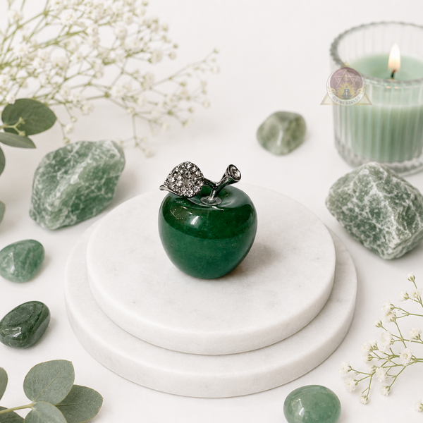 Prosperity Apple – Green Aventurine