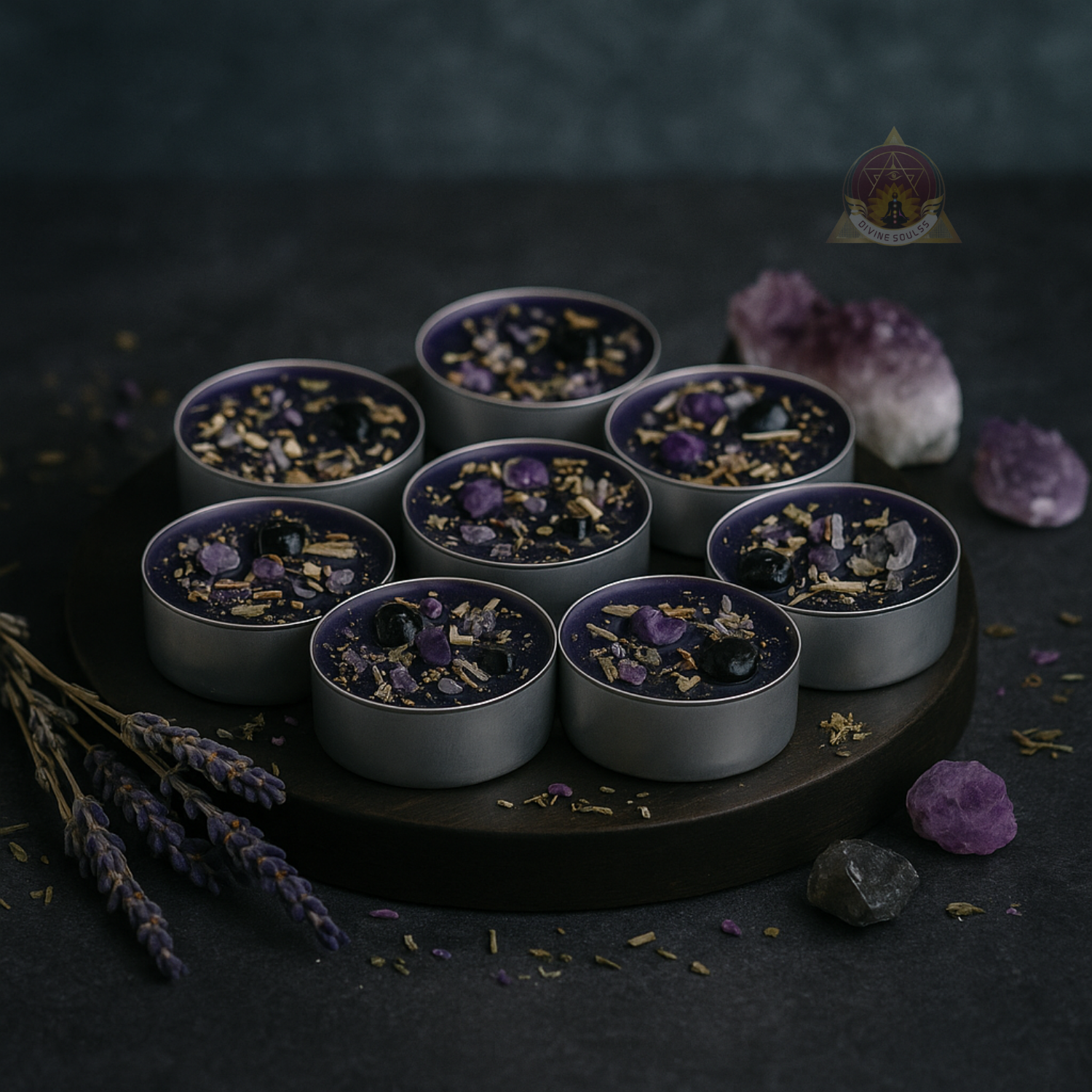 Protection Tea Light Candle Set of 7
