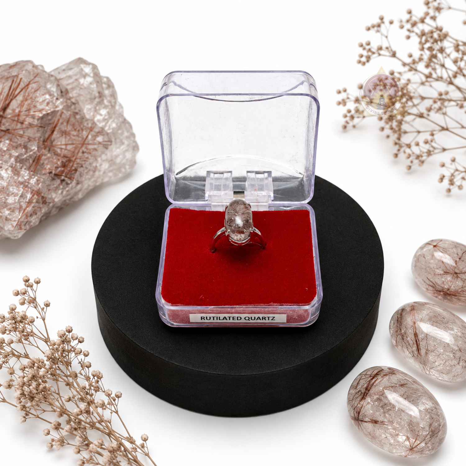 Success Ring – Rutilated Quartz Ring