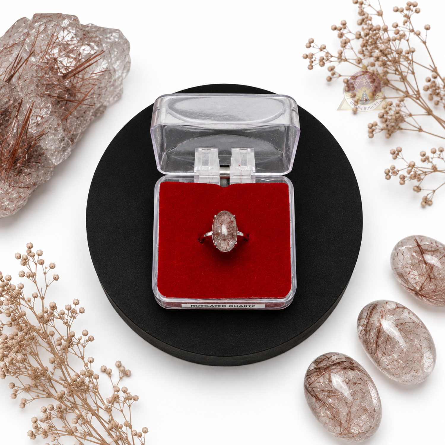 Success Ring – Rutilated Quartz Ring