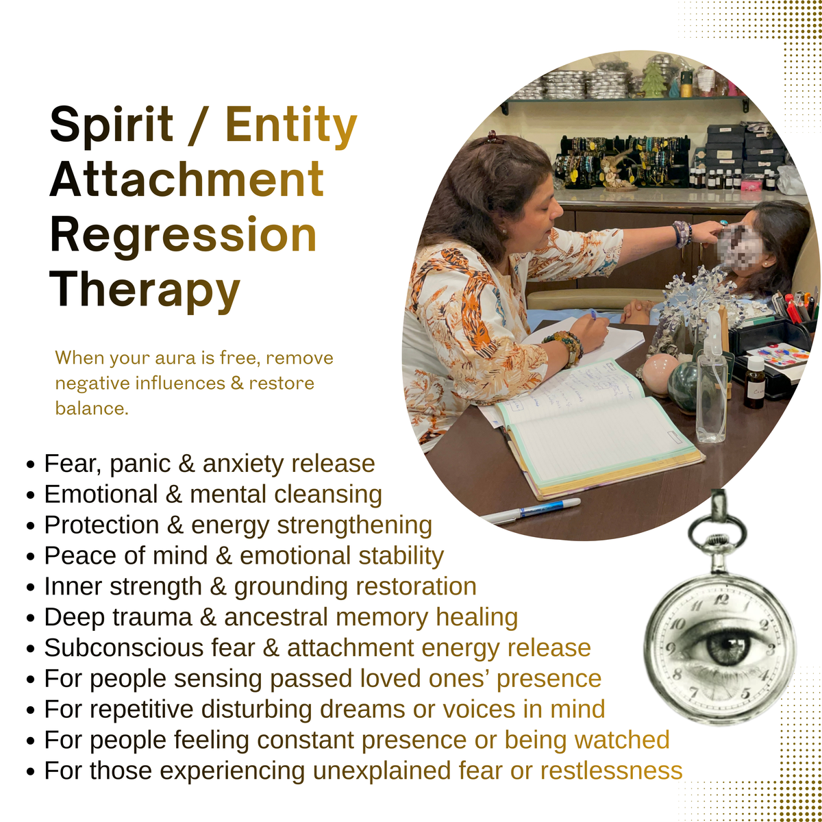 Entity Attachment Spirit / Entity Attachment Regression Therapy By Dr. Megha Goel ...