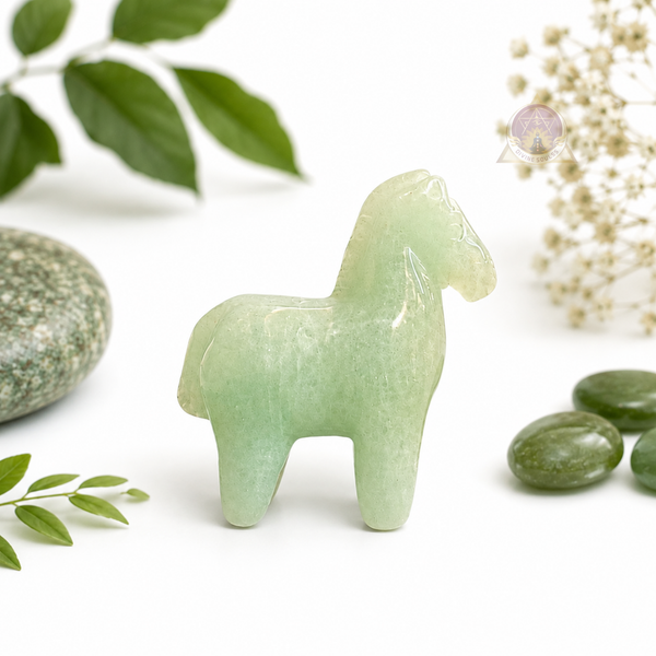 Success Horse – Green Aventurine
