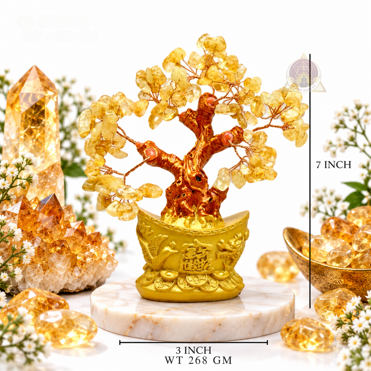 The Money Orchard – Citrine Crystal Tree
