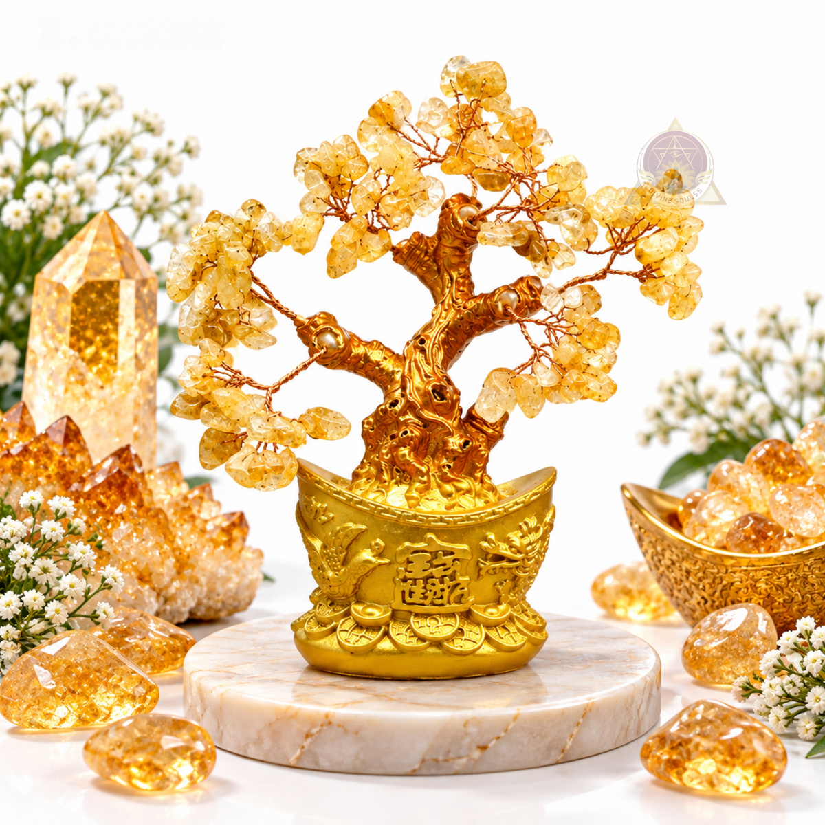The Money Orchard – Citrine Crystal Tree