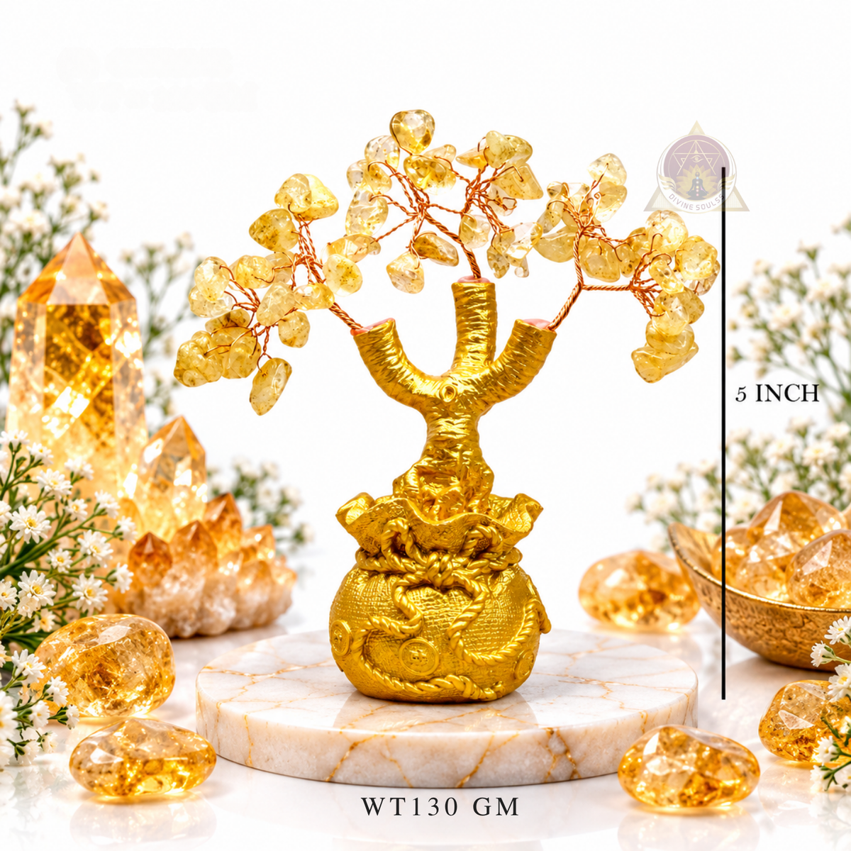 The Money Vault – Citrine Crystal Tree