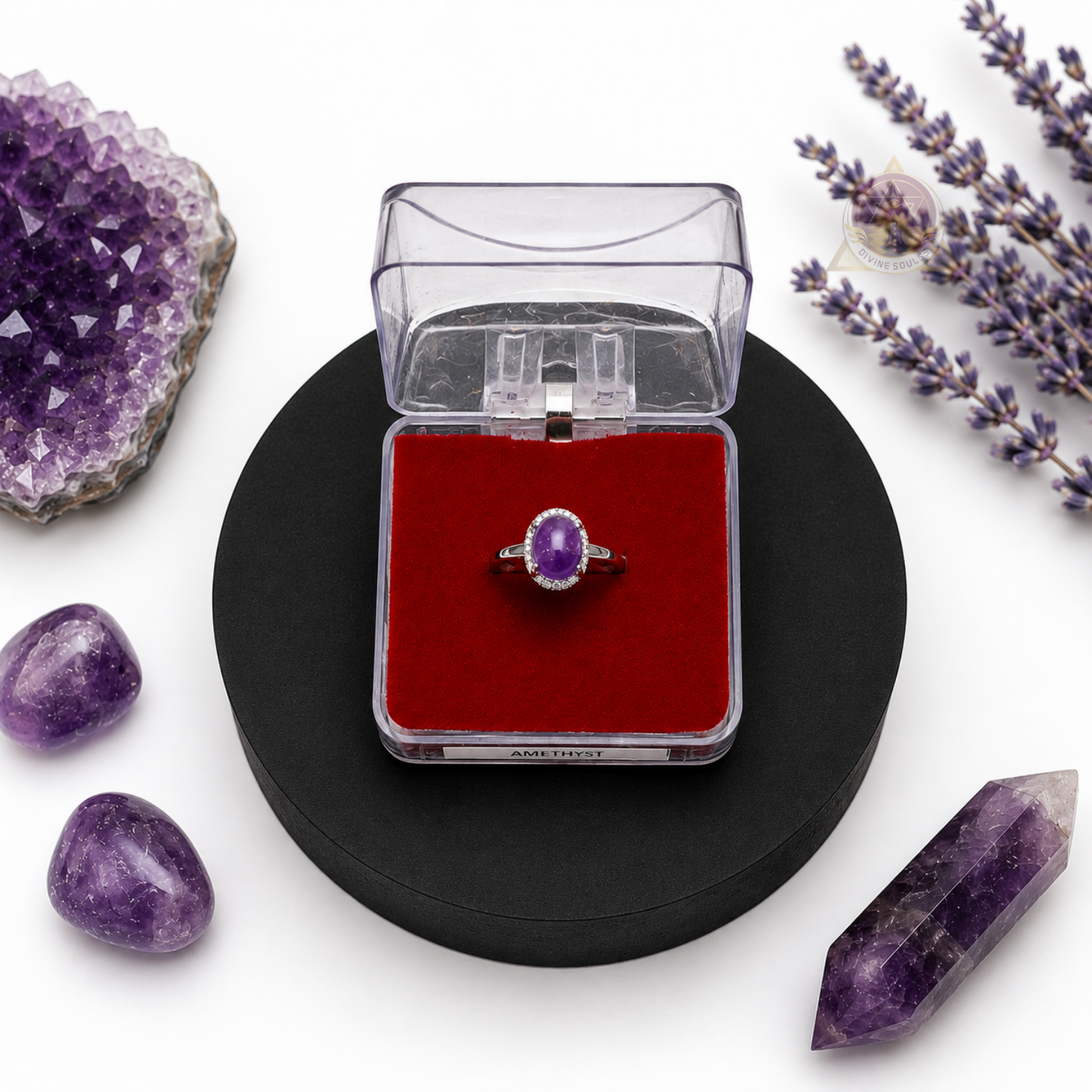 Peace Ring – Amethyst Ring