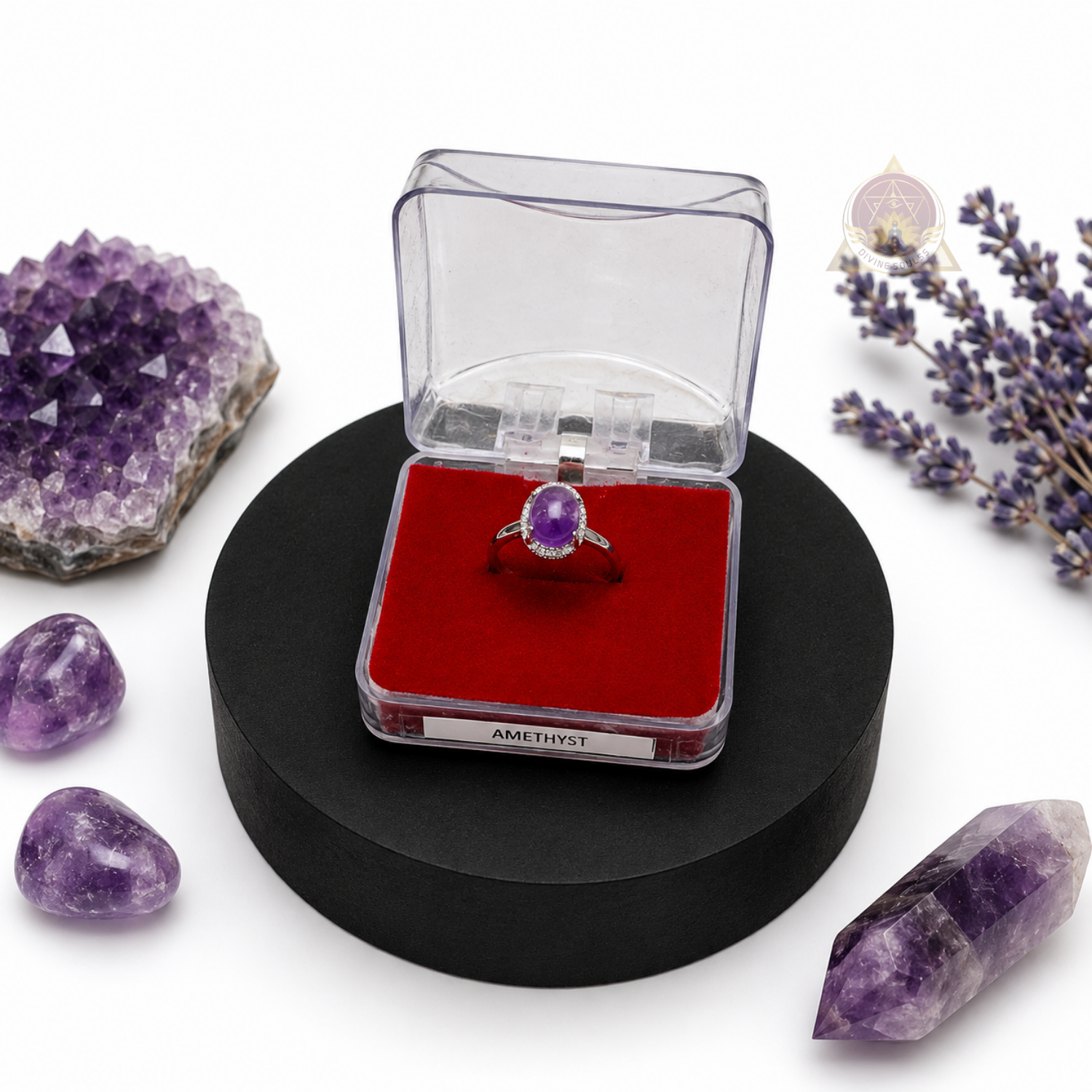 Peace Ring – Amethyst Ring