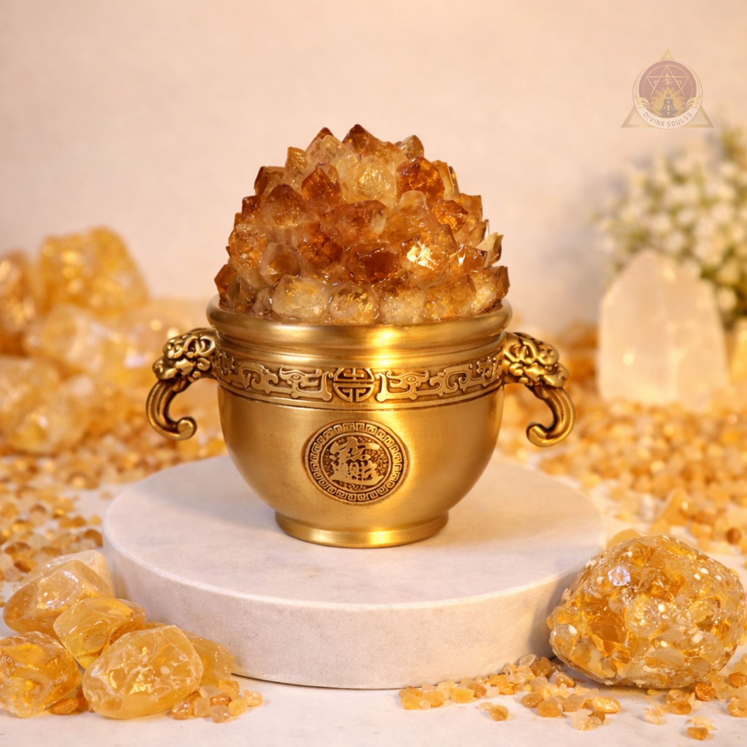 Wealth Calling Juhobon with Citrine