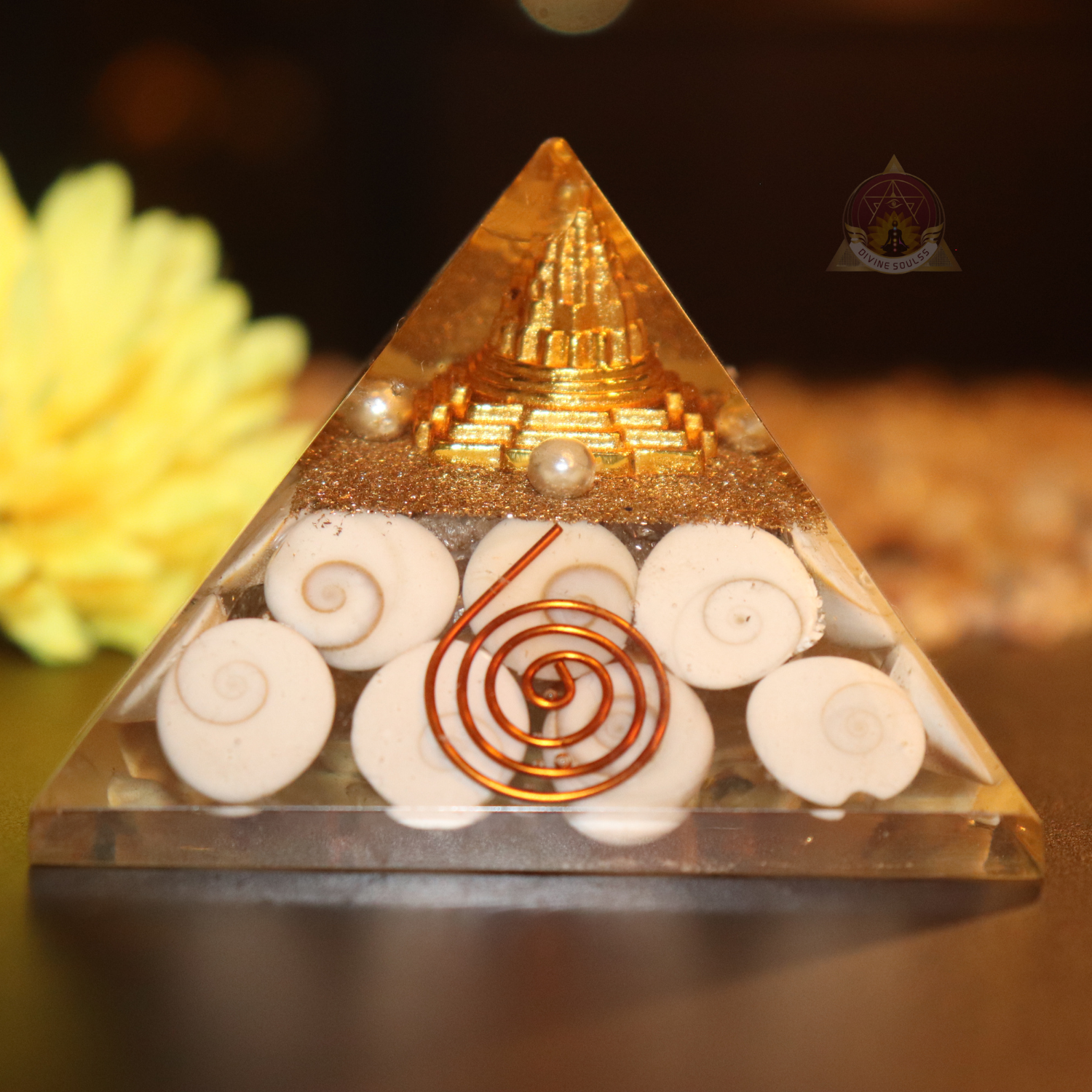 Fortune Flow Orgonite Pyramid