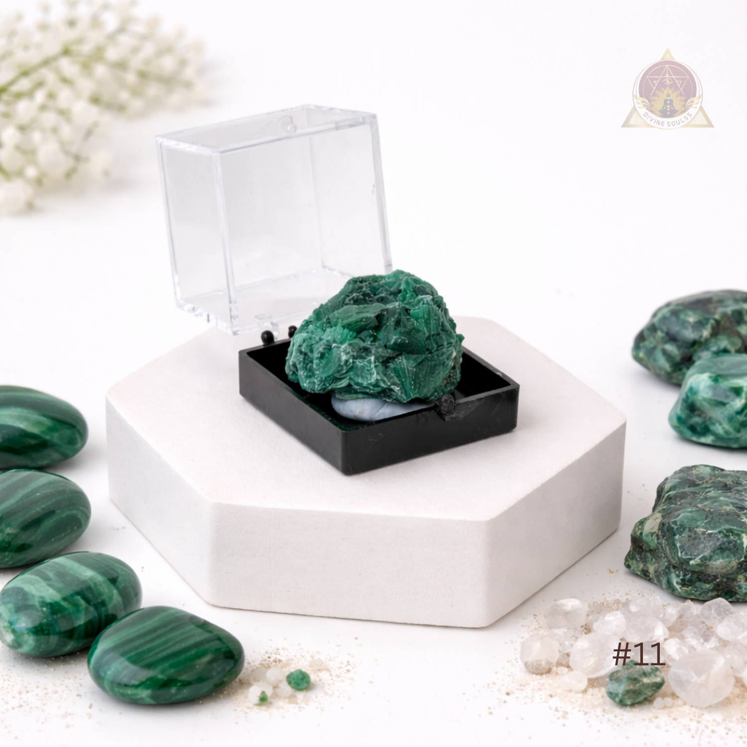 Mini Congo Velvet Malachite