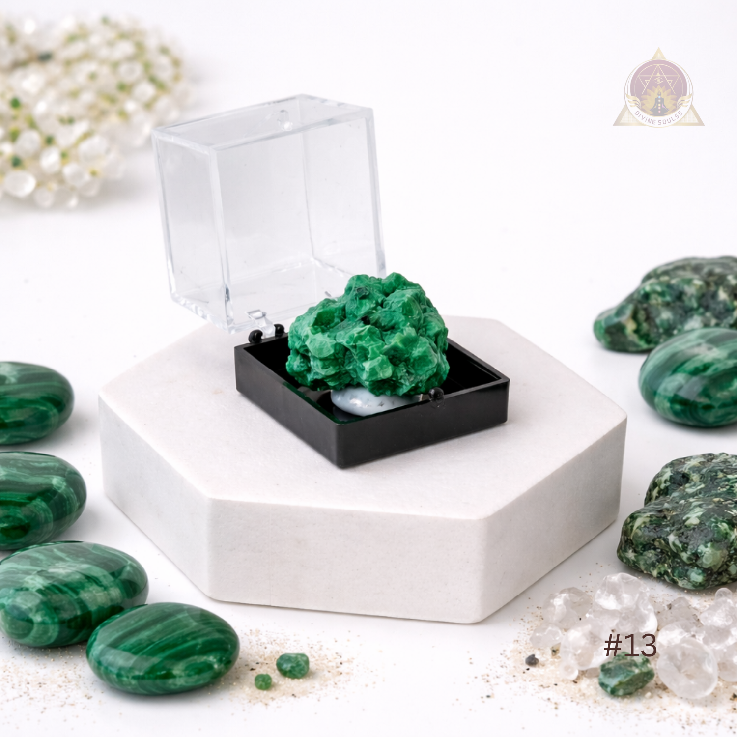 Mini Congo Velvet Malachite