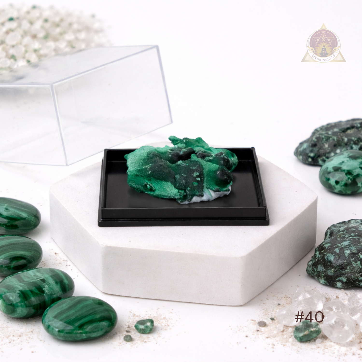 Mini Congo Velvet Malachite