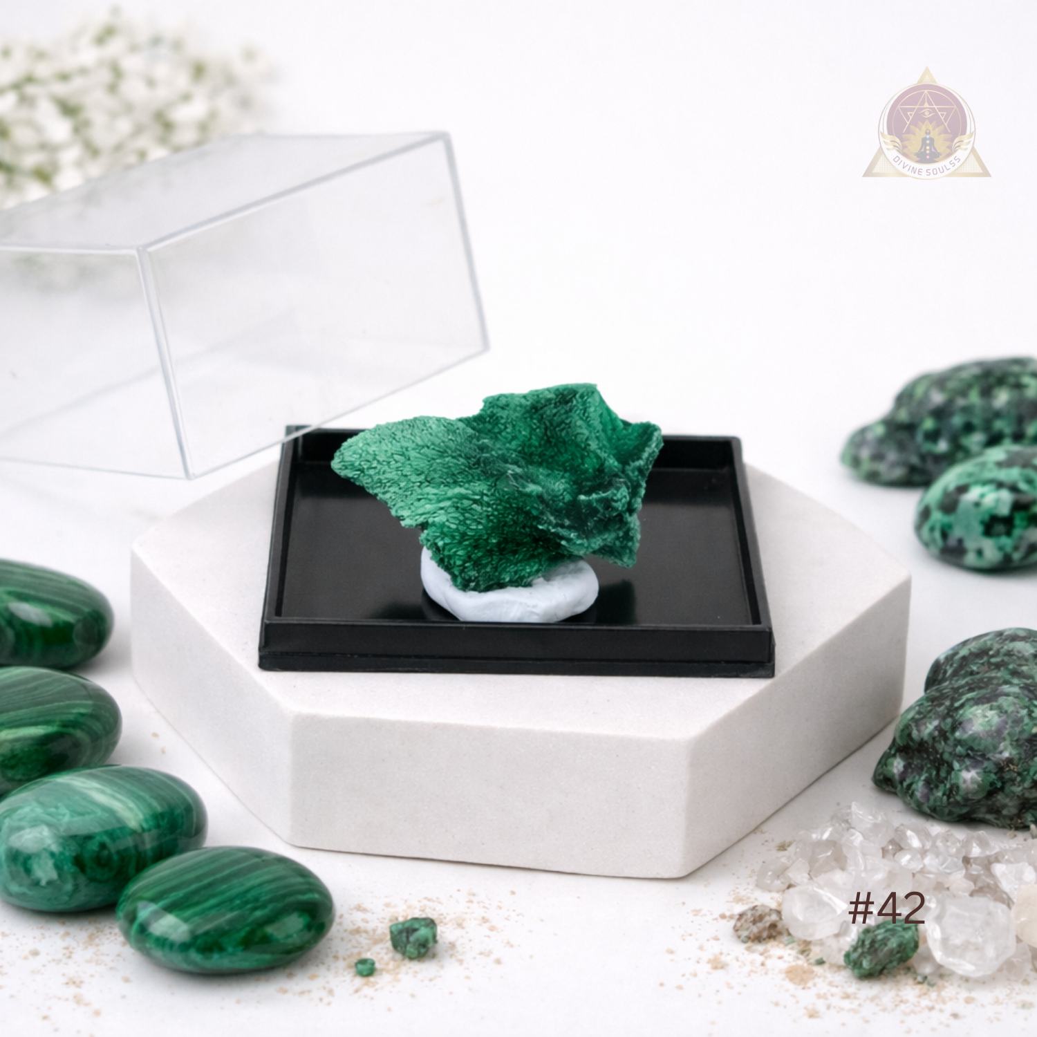 Mini Congo Velvet Malachite