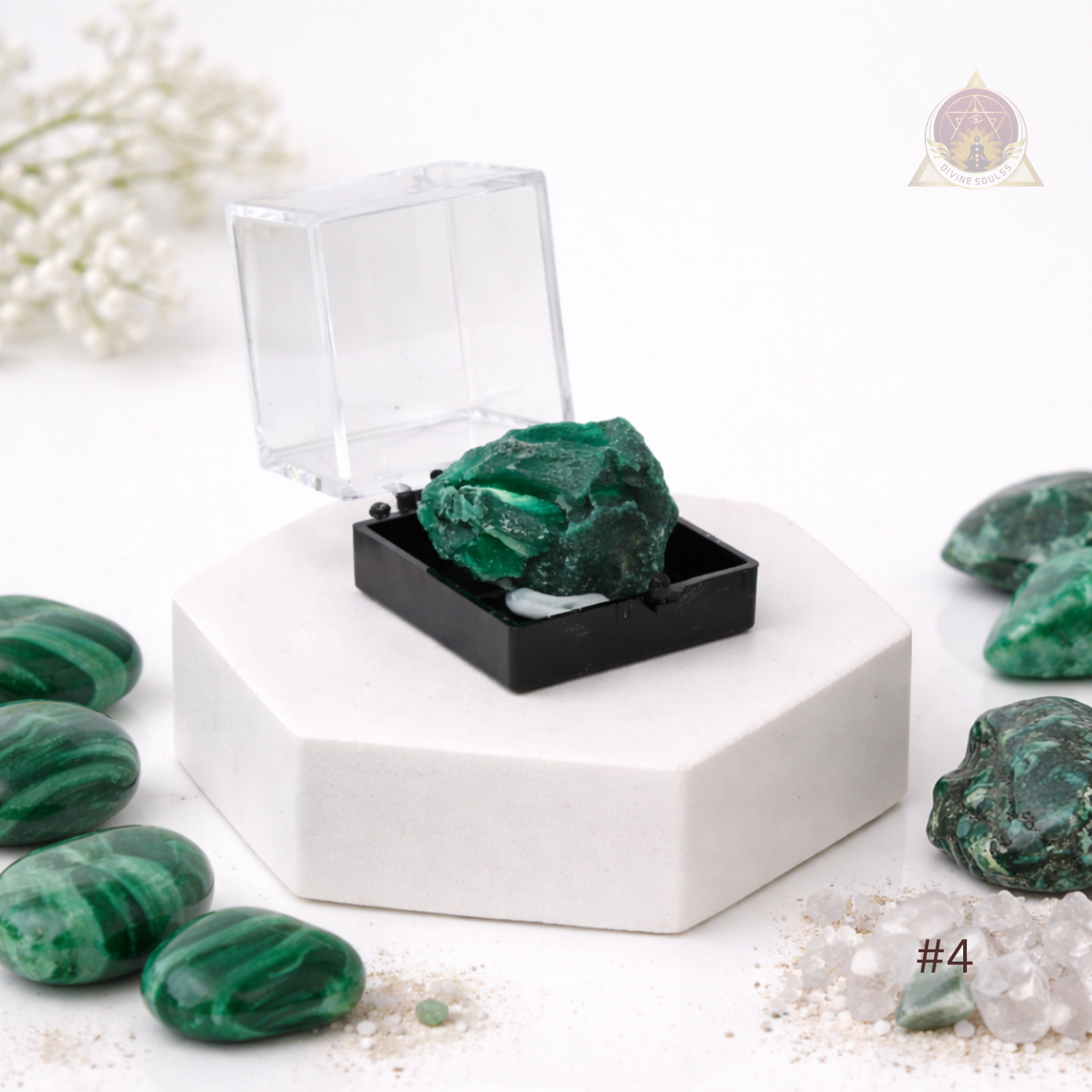 Mini Congo Velvet Malachite