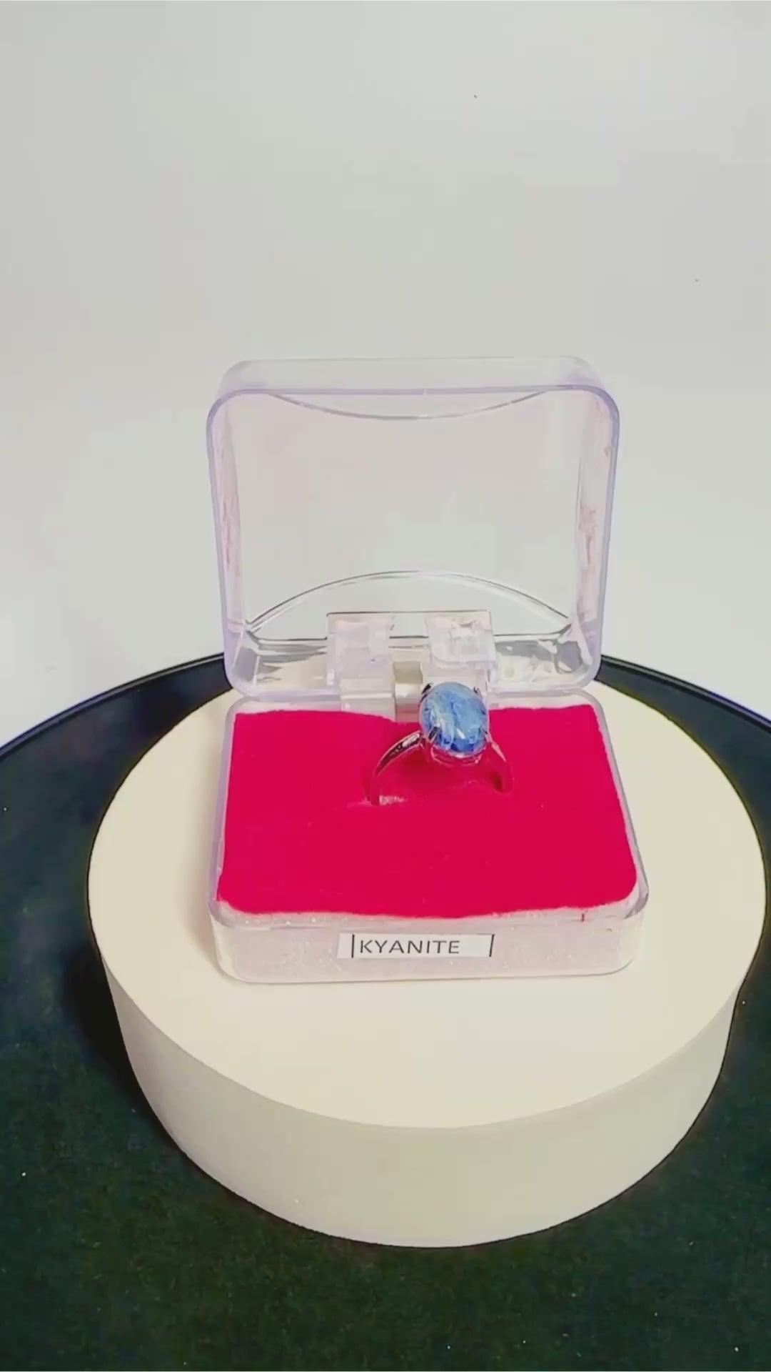 Communication Ring – Kyanite Ring