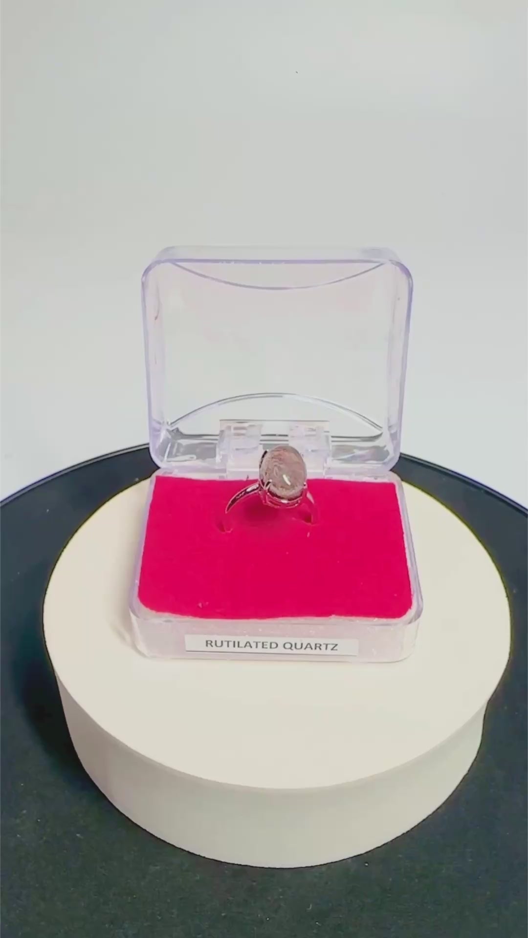 Success Ring – Rutilated Quartz Ring
