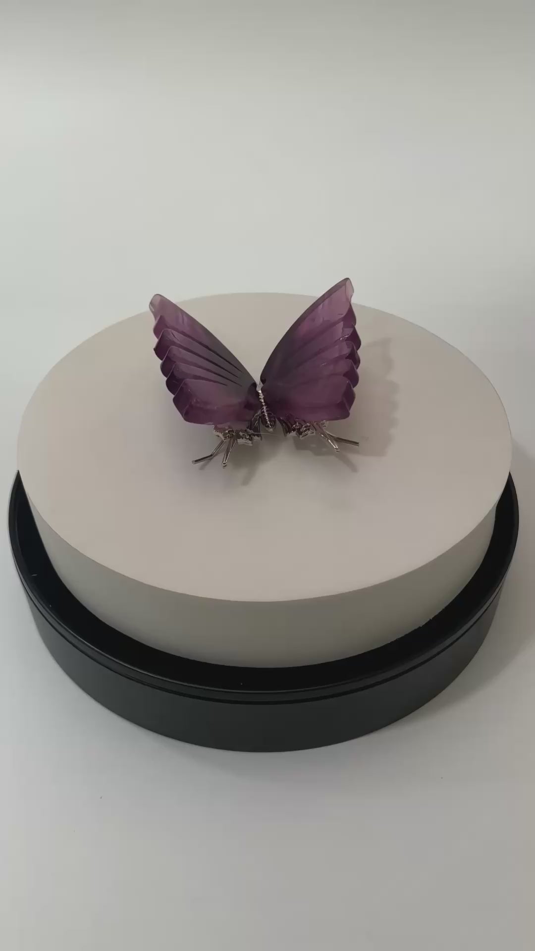 New Beginnings Butterfly – Purple Fluorite #1