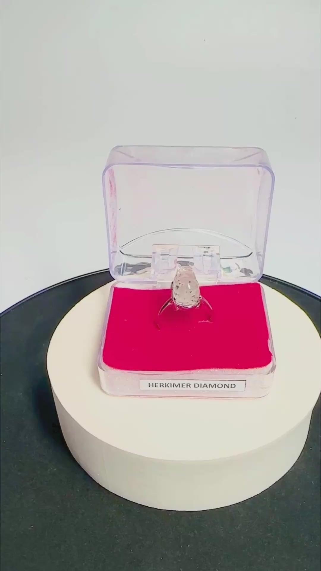 Wish Manifestation Ring – Herkimer Diamond Ring