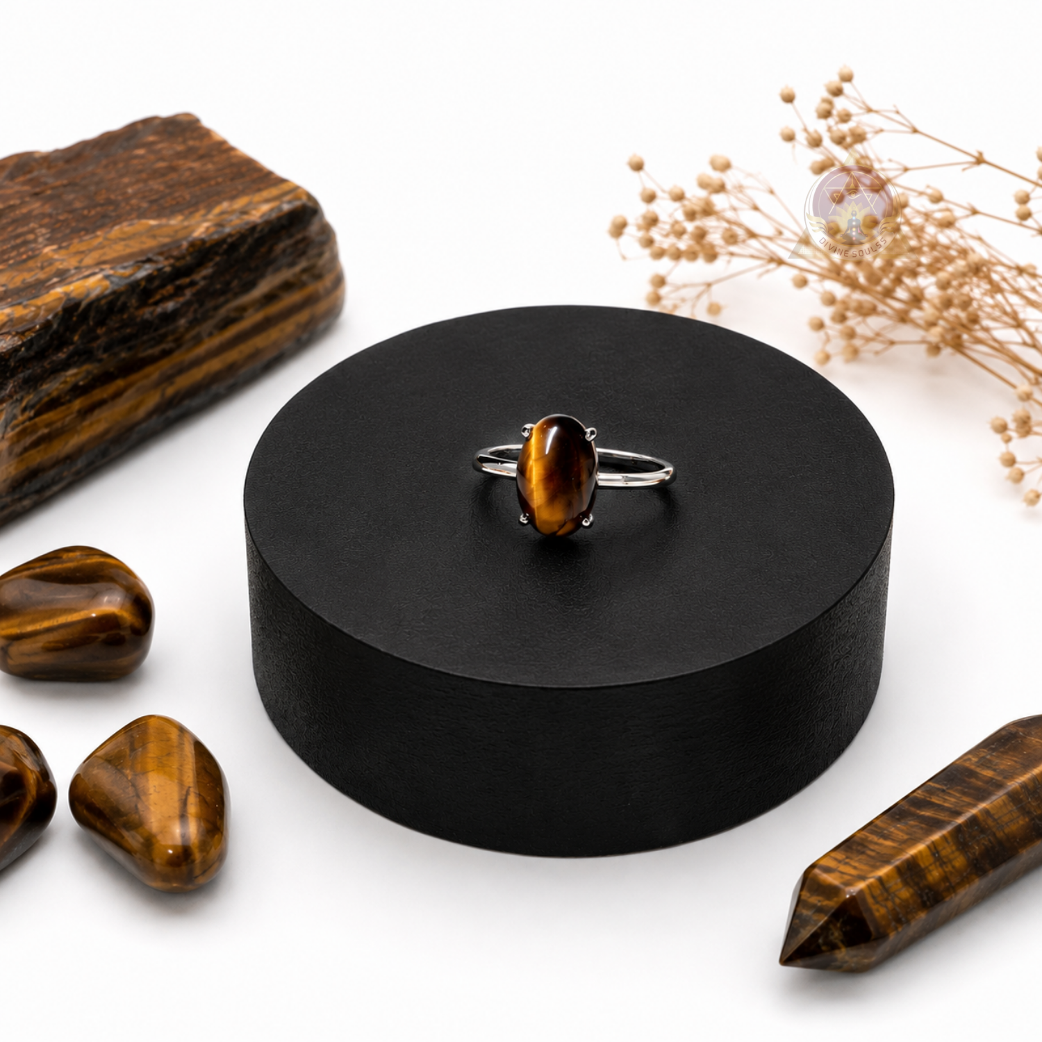 Confidence Ring – Tiger Eye Ring