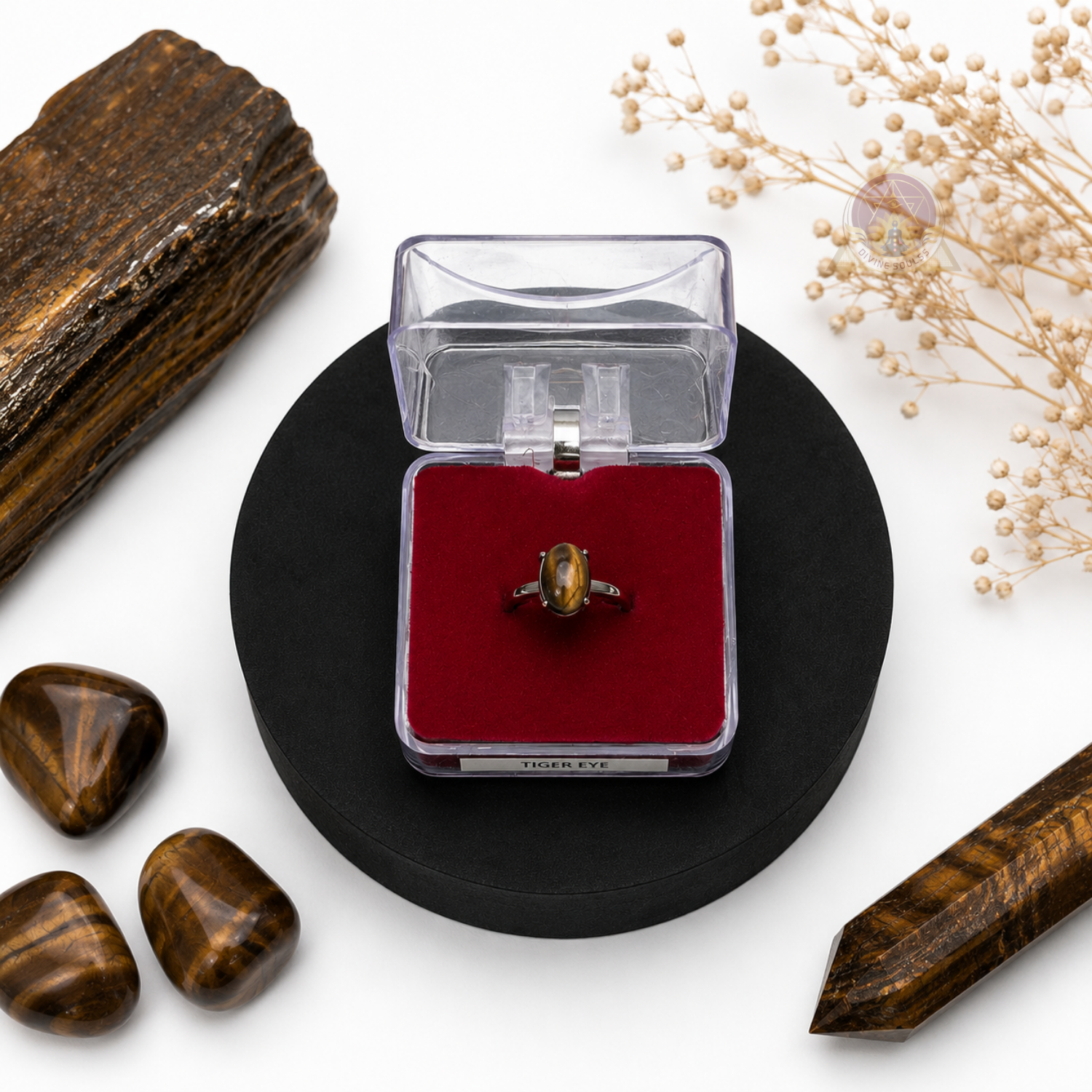 Confidence Ring – Tiger Eye Ring