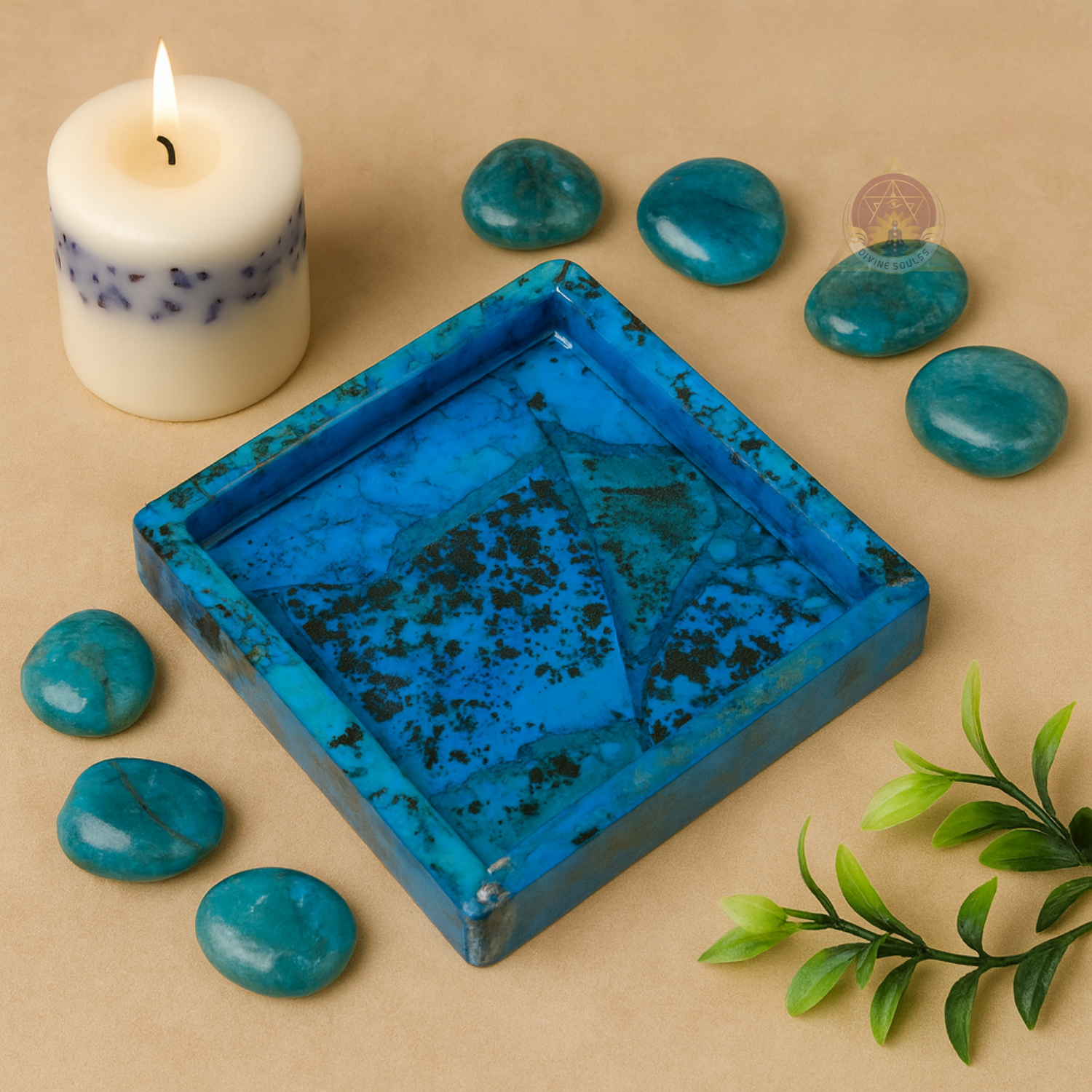 Turquoise Self-Expression Tray